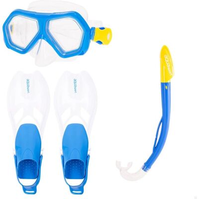 Set da Snorkeling per Bambini Aqua Sport - Maschera, Pinne, Snorkel Set da Snorkeling per Bambini Aqua Sport - Maschera, Pinne, Snorkel