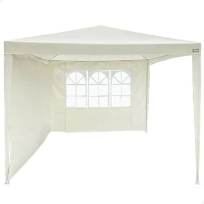 Aktive Steel Cream Garden Gazebo - 270x255x270 cm - Outdoor Aktive Steel Cream Garden Gazebo - 270x255x270 cm - Outdoor