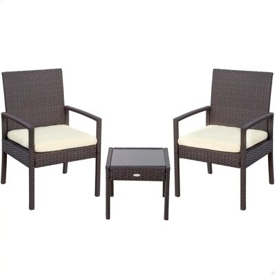 Aktive Gartemöbel-Set - Sessel & Tisch Aktive Gartemöbel-Set - Sessel & Tisch