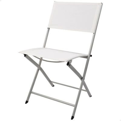 AKTIVE 61109 Garden Folding Chair White - Lightweight Portable AKTIVE 61109 Garden Folding Chair White - Lightweight Portable
