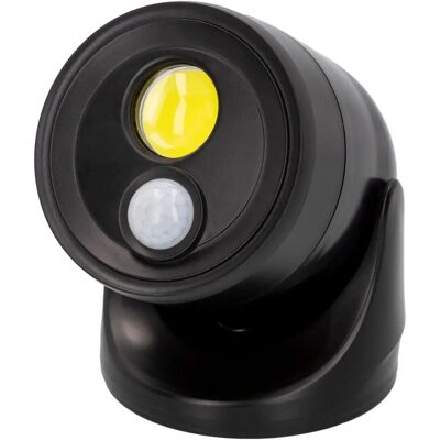 Aktive Tech Gartenlampe mit Bewegungsmelder - Schwarz Aktive Tech Gartenlampe mit Bewegungsmelder - Schwarz