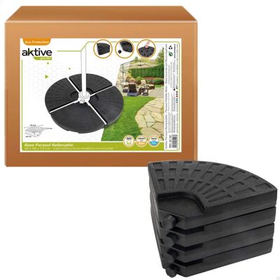 Aktive 62197 - Beach Umbrella Base 48x48x7.5 cm Plastic Aktive 62197 - Beach Umbrella Base 48x48x7.5 cm Plastic