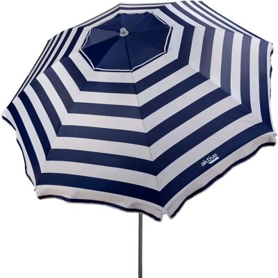 Aktive Blauw Strandparasol - UV50 Winddicht Aktive Blauw Strandparasol - UV50 Winddicht