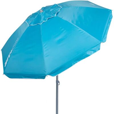 Aktive Max Air Strandsonnenschirm - Winddicht, Verstellbar, UV50, Blau Aktive Max Air Strandsonnenschirm - Winddicht, Verstellbar, UV50, Blau