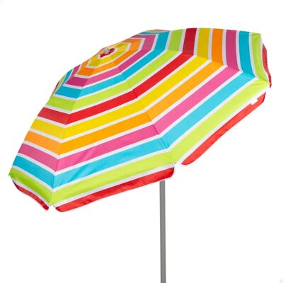 Aktive Strandparasoll - Justerbar UV50 Flerfärgad 200cm Aktive Strandparasoll - Justerbar UV50 Flerfärgad 200cm