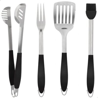 Aktive Set 4 Barbecue Gereedschap - Barbecue Accessoires Aktive Set 4 Barbecue Gereedschap - Barbecue Accessoires