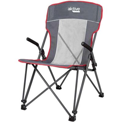 Aktive Camping Foldable Chair - Stable, Breathable & Removable Armrests Aktive Camping Foldable Chair - Stable, Breathable & Removable Armrests