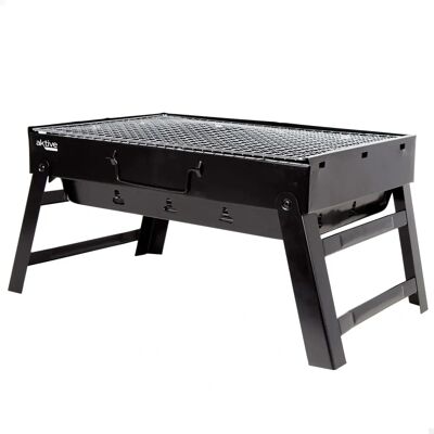 Aktive hordozható összecsukható téglalap alakú grill - 50x30x23cm Aktive hordozható összecsukható téglalap alakú grill - 50x30x23cm