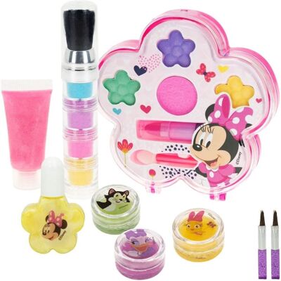 Kit de Maquiagem Minnie Mouse Disney - Brincadeira de Papéis, Não Tóxico, Fácil de Remover Kit de Maquiagem Minnie Mouse Disney - Brincadeira de Papéis, Não Tóxico, Fácil de Remover