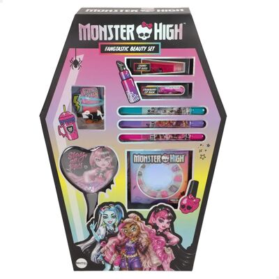 Monster High Schoonheidsspel - Borstel, Tatoeages, Accessoires Monster High Schoonheidsspel - Borstel, Tatoeages, Accessoires
