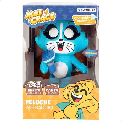 Maskotka Mikecrack Akela - Dźwięk - 25cm - Niebieski Maskotka Mikecrack Akela - Dźwięk - 25cm - Niebieski