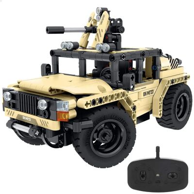 Set auto telecomandato militare im.master - 2-in-1, 370 pezzi Set auto telecomandato militare im.master - 2-in-1, 370 pezzi