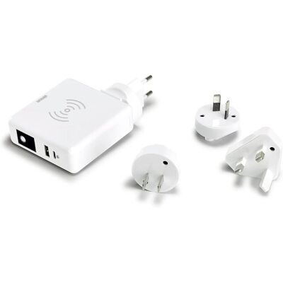 Cargador Inalámbrico Simon con Batería - Carga Rápida 10W, USB-A & C Cargador Inalámbrico Simon con Batería - Carga Rápida 10W, USB-A & C