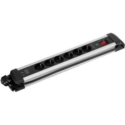 Simon Extrapower Multiprise avec 2 USB-A - 16A 250V - 6 prises Simon Extrapower Multiprise avec 2 USB-A - 16A 250V - 6 prises