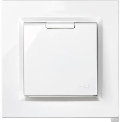 Prise murale Simon Type F 2p+t Plastique 230V 16A Prise murale Simon Type F 2p+t Plastique 230V 16A
