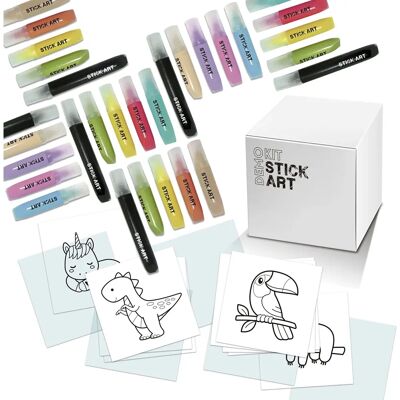 Golden Toys S.L. Sticker Art Xxl Set di Colorazione per Festa - Set di Colorazione Golden Toys S.L. Sticker Art Xxl Set di Colorazione per Festa - Set di Colorazione