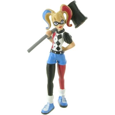 Mini Figura Super Hero Girls Harley Quinn - 9 cm Mini Figura Super Hero Girls Harley Quinn - 9 cm