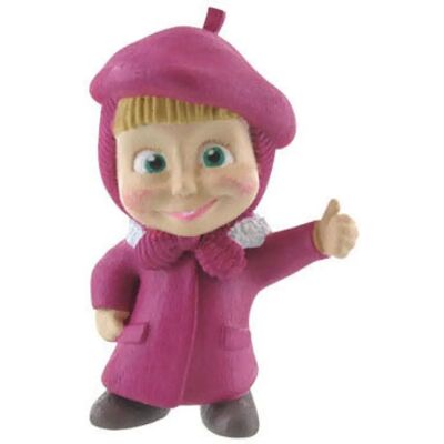 Figurine de Masha Peintresse Comansi - Poupée - Publicité Figurine de Masha Peintresse Comansi - Poupée - Publicité