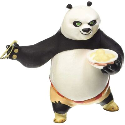 Miniatura Comansi Po - Kung Fu Panda - Comendo Miniatura Comansi Po - Kung Fu Panda - Comendo