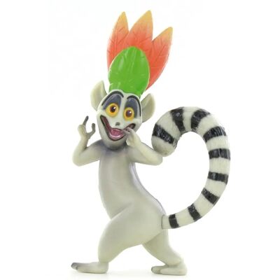 Figurine Roi Julian Madagascar - 6cm Jouet en Plastique - Publicité Figurine Roi Julian Madagascar - 6cm Jouet en Plastique - Publicité