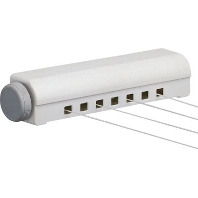 Rayen 0026 Wall-Mounted Clothes Dryer - 14m, White & Gray Rayen 0026 Wall-Mounted Clothes Dryer - 14m, White & Gray