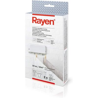 Rayen Wall-Mounted 10m Laundry Line - Laundry Line Rayen Wall-Mounted 10m Laundry Line - Laundry Line