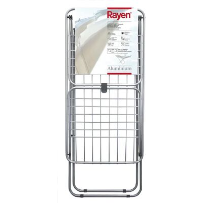 Ligne à Laver en Aluminium Rayen 3340 - 20 Barres, Pliable - Publicité Ligne à Laver en Aluminium Rayen 3340 - 20 Barres, Pliable - Publicité