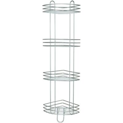 Rayen Eckregal für das Badezimmer - 4 Regale - 95x22x22cm Rayen Eckregal für das Badezimmer - 4 Regale - 95x22x22cm