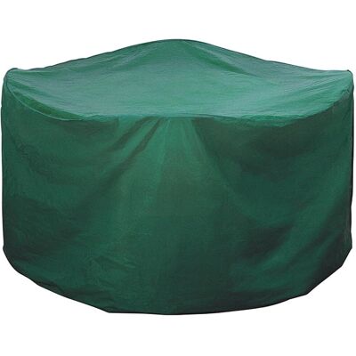 Housse de table ronde de jardin Rayen - Vert - 160 cm Imperméable - Publicité Housse de table ronde de jardin Rayen - Vert - 160 cm Imperméable - Publicité