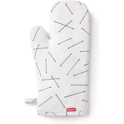 Gant de four Rayen RA615902 - Coton résistant à la chaleur, Ajustement ergonomique Gant de four Rayen RA615902 - Coton résistant à la chaleur, Ajustement ergonomique