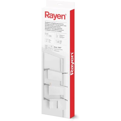 Rayen Foldable Clothes Drying Rack - 8m Capacity for Doors & Walls Rayen Foldable Clothes Drying Rack - 8m Capacity for Doors & Walls