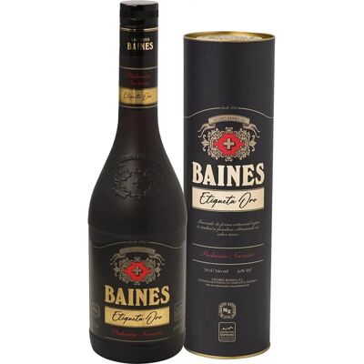 Licores Baines Oro Pacharán - Espíritu español tradicional Licores Baines Oro Pacharán - Espíritu español tradicional
