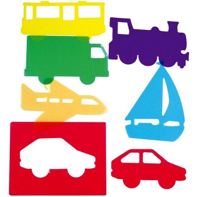 Henbea Przezroczyste Szablony Transportowe Henbea Przezroczyste Szablony Transportowe