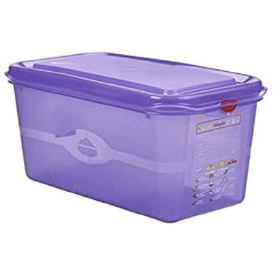 FAMESA - DENOX Boîte alimentaire Gastronorm violette - 6L - Publicité FAMESA - DENOX Boîte alimentaire Gastronorm violette - 6L - Publicité