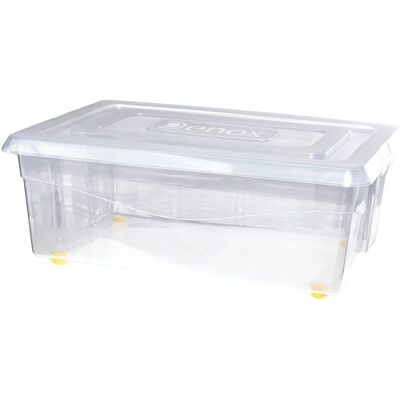 Mundibox 32L Boîte de Rangement Transparente - Storage - Publicité Mundibox 32L Boîte de Rangement Transparente - Storage - Publicité