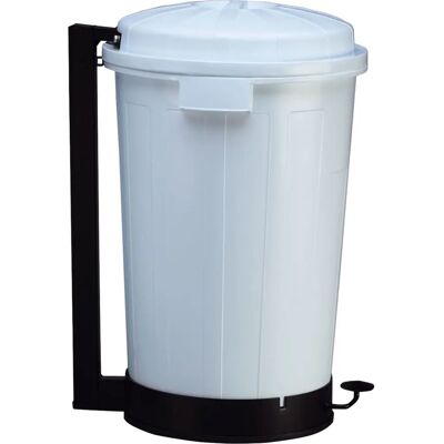 FAMESA DENOX Goliat 95L Poubelle blanche - Waste Bin - Publicité FAMESA DENOX Goliat 95L Poubelle blanche - Waste Bin - Publicité