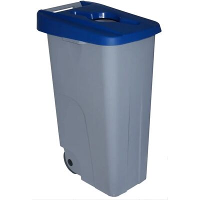 Contenedor de Reciclaje Denox 110L Azul Contenedor de Reciclaje Denox 110L Azul