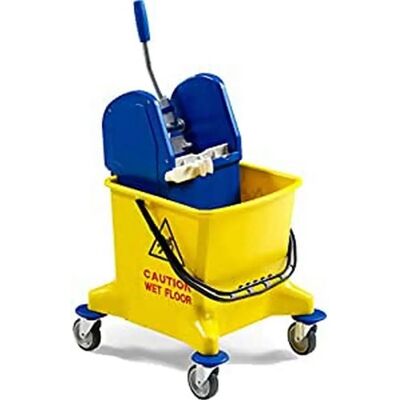 Fregasuelos Industrial DENOX 25L con Ruedas y Escurridor Fregasuelos Industrial DENOX 25L con Ruedas y Escurridor