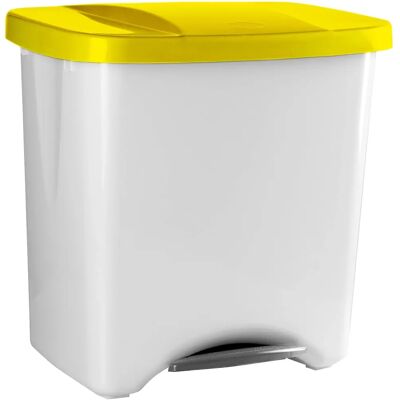 Denox 50L Cubo Pedal Ecológico - Divisible, Duradero Denox 50L Cubo Pedal Ecológico - Divisible, Duradero