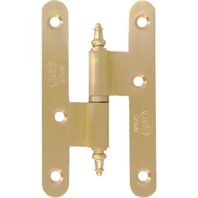 AMIG Brass Round Hinge with Terminal - 95x52x2.3mm - Right AMIG Brass Round Hinge with Terminal - 95x52x2.3mm - Right