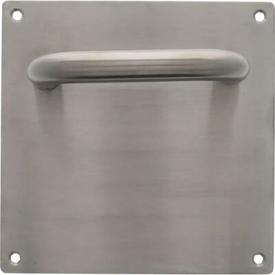Amig Manilla Con Placa 180x180 - Inox Rect Amig Manilla Con Placa 180x180 - Inox Rect