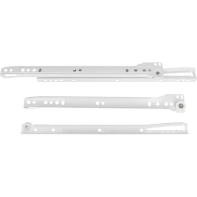AMIG Modelo 18-450 mm Guías para cajones blancas - Guías para cajones AMIG Modelo 18-450 mm Guías para cajones blancas - Guías para cajones