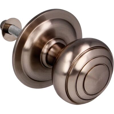 AMIG Mod 14 Silberrunder Messing-Außentürgriff - Türtyp AMIG Mod 14 Silberrunder Messing-Außentürgriff - Türtyp