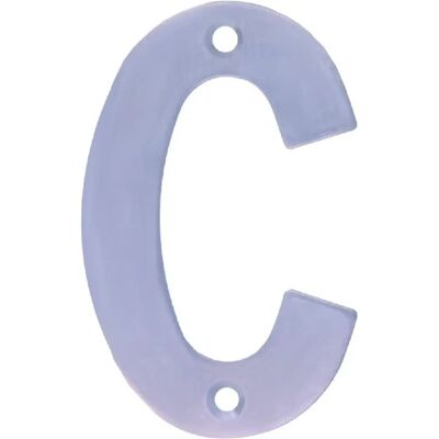 Lettera C-4 In Acciaio Inox - Lettera Lettera C-4 In Acciaio Inox - Lettera