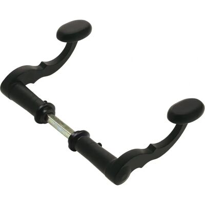 Amig Zwarte Handgreep Zonder Plaat - 120 mm Amig Zwarte Handgreep Zonder Plaat - 120 mm