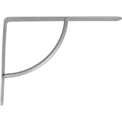 Supporto da Parete in Acciaio Grigio AMIG 15x12,5cm - Supporto per Mensole Supporto da Parete in Acciaio Grigio AMIG 15x12,5cm - Supporto per Mensole