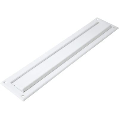 Amig Insert de boîte aux lettres en acier - 342x73mm - Blanc - Publicité Amig Insert de boîte aux lettres en acier - 342x73mm - Blanc - Publicité