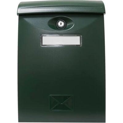 AMIG 18817 - Boîte aux lettres verte moderne avec serrure - Boîte à lettres - Publicité AMIG 18817 - Boîte aux lettres verte moderne avec serrure - Boîte à lettres - Publicité