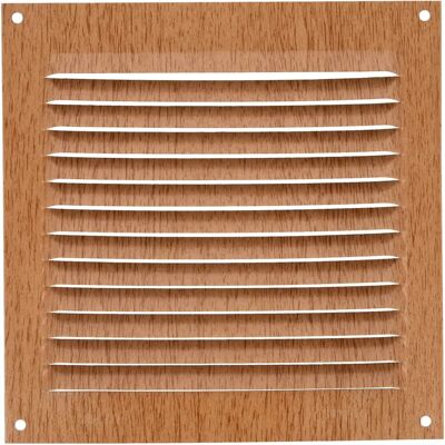 AMIG Grille de ventilation hêtre - 15x15cm - Grille de ventilation - Publicité AMIG Grille de ventilation hêtre - 15x15cm - Grille de ventilation - Publicité