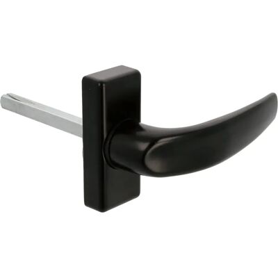 AMIG Aluminum Window Handle Set - 8 mm Square, 46 mm Spacing - Window Type AMIG Aluminum Window Handle Set - 8 mm Square, 46 mm Spacing - Window Type